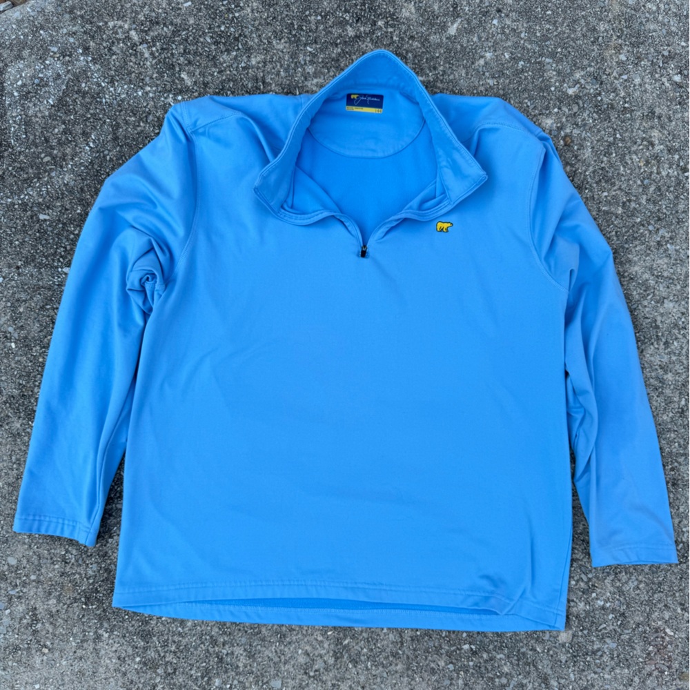 Clean Pre-loved Jack Nicklaus Men's Light Blue Performance Jacket Size L